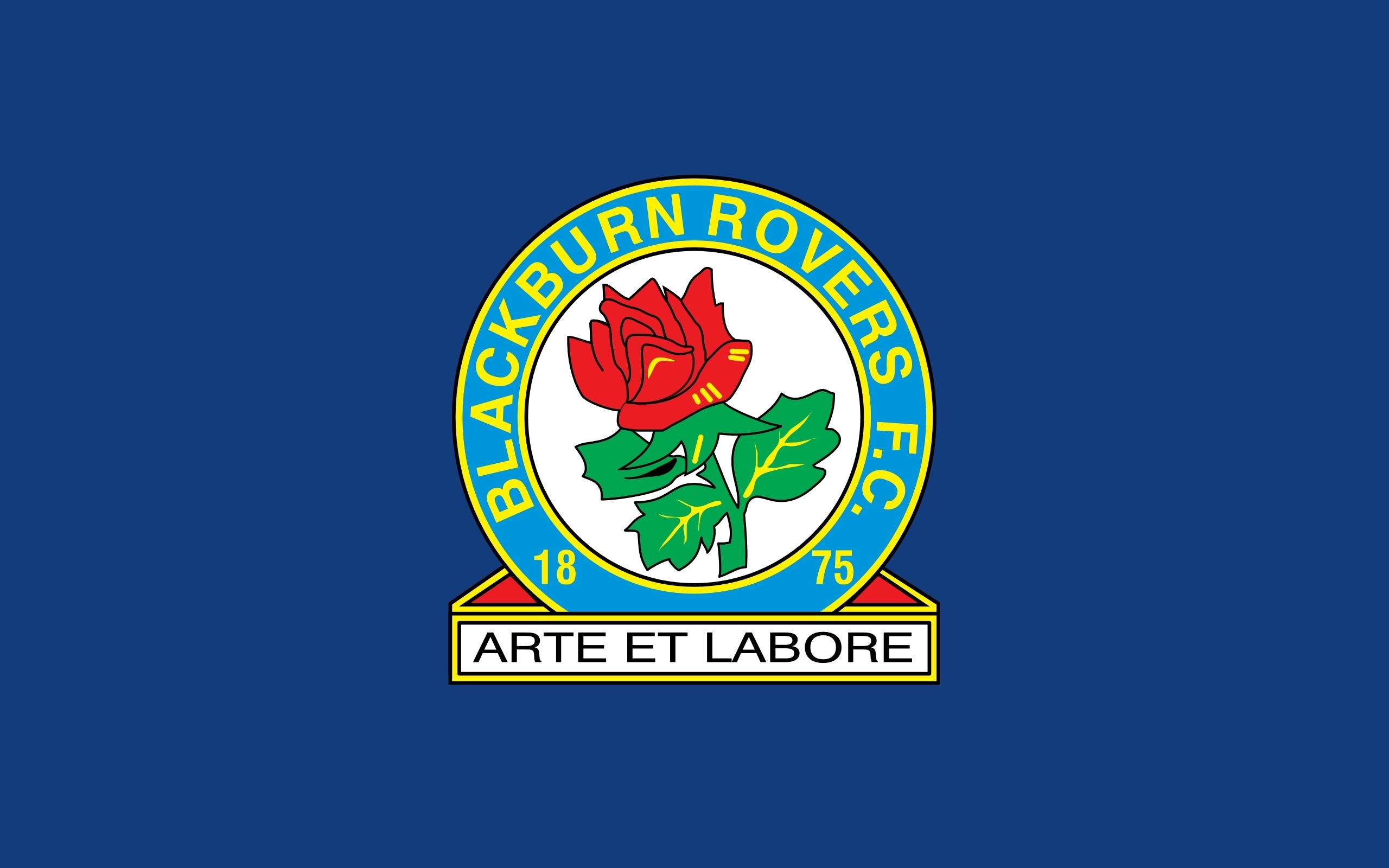 Blackburn Rovers FC Primary logo t shirt iron on transfers